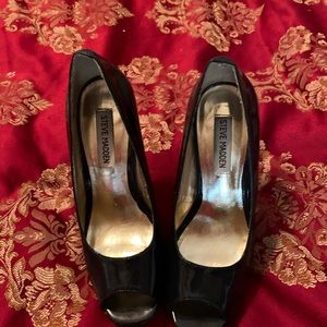 Steve Madden peep toe heels